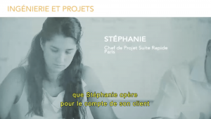 Image Stéphanie, Chef de projet suite rapide SNCF